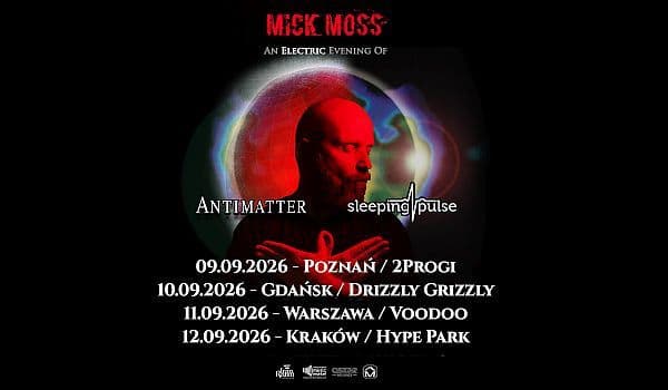 Antimatter & Sleeping Pulse na czterech koncertach w Polsce