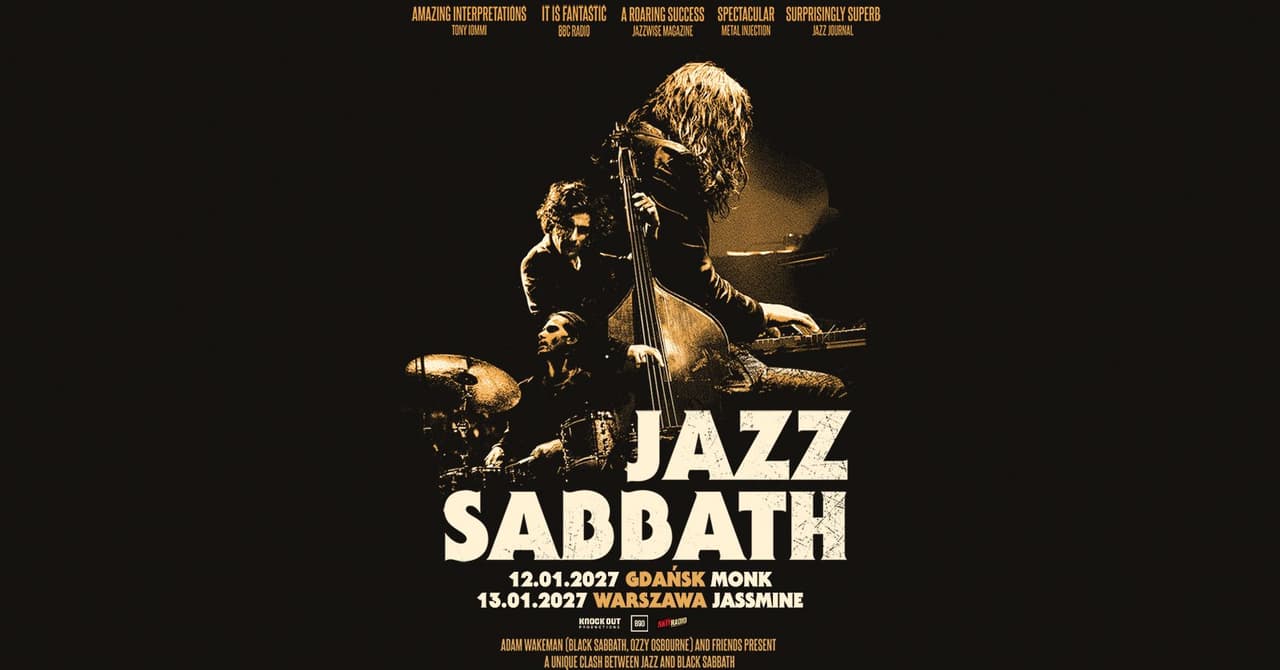 Jazz Sabbath na dwóch koncertach w Polsce