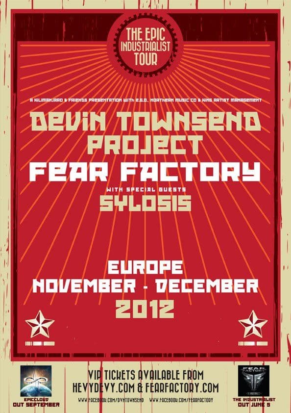 Devin Townsend Project, Fear Factory - Progresja - Warszawa