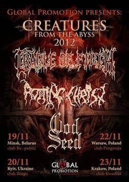 Cradle Of Filth, Rotting Christ - Kwadrat - Kraków