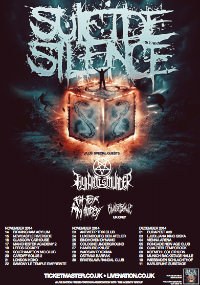 Suicide Silence - Progresja Music Zone - Warszawa