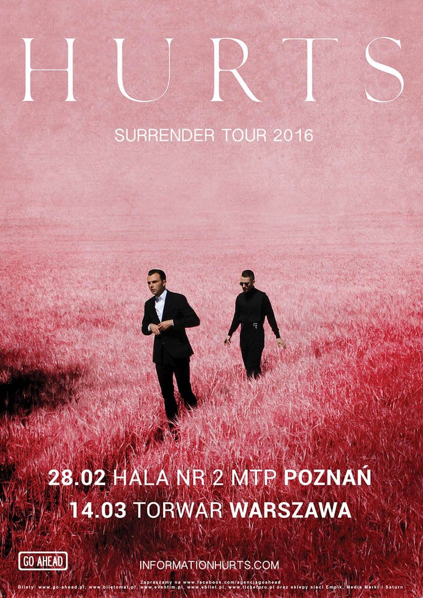 Hurts - Hala nr.2 MTP - Poznań