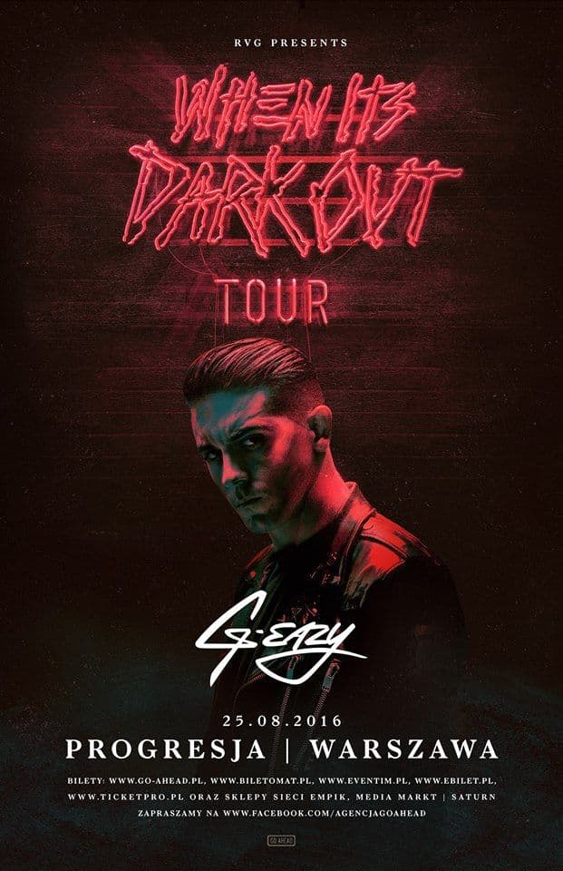 G-Eazy - Progresja Music Zone - Warszawa