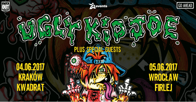 Ugly Kid Joe - Kwadrat - Kraków