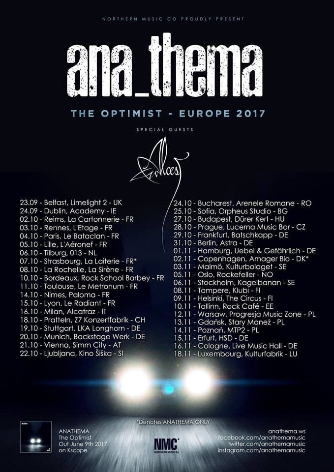 Anathema - Progresja - Warszawa