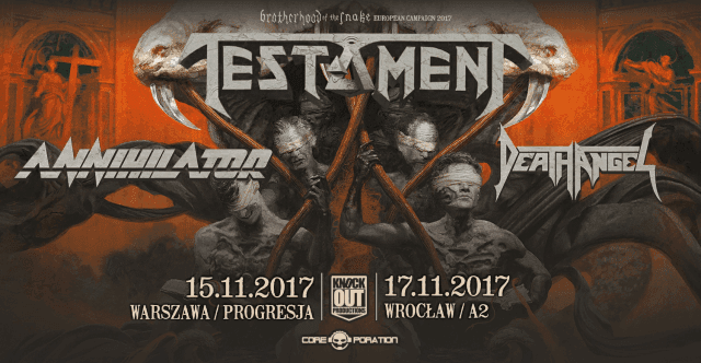 Testament - Progresja - Warszawa