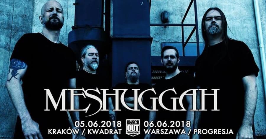 Meshuggah - Kwadrat - Kraków