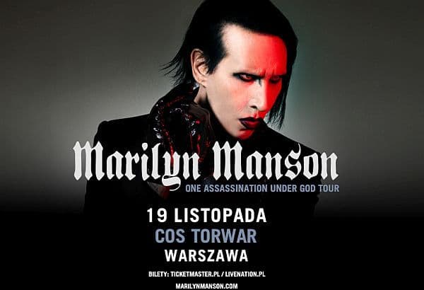 Marilyn Manson wróci po raz piąty do Warszawy