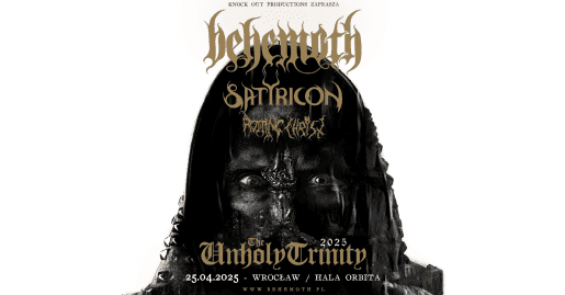 The Unholy Trinity Tour 2025 przyjedzie do Wrocławia