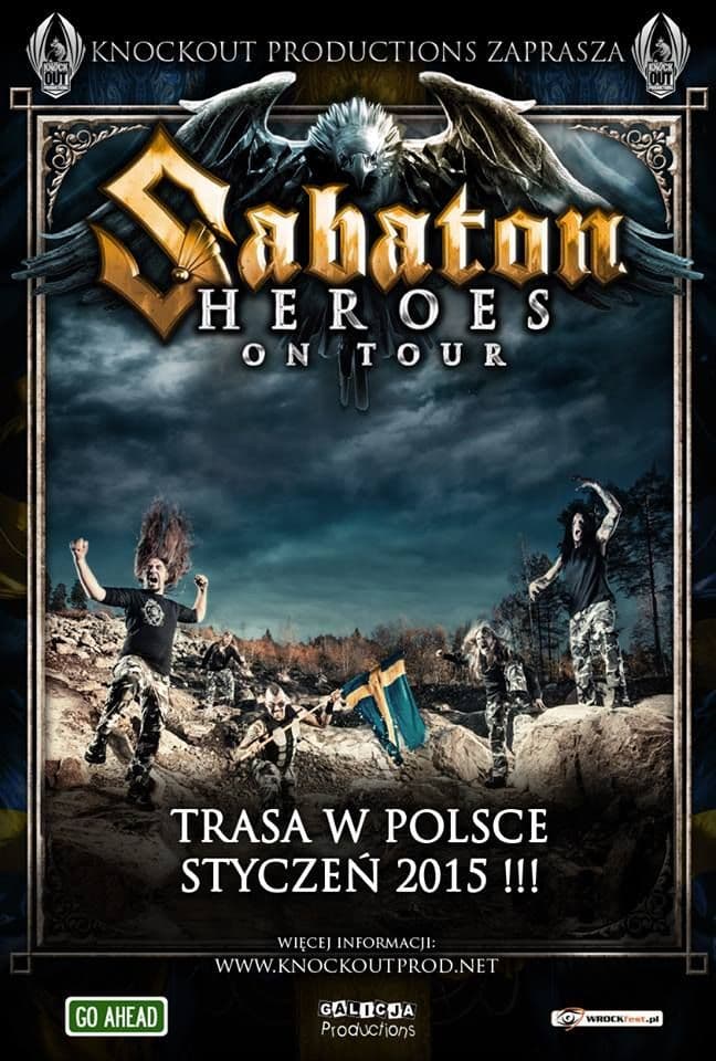 Sabaton - Hala MTP 2 - Poznań