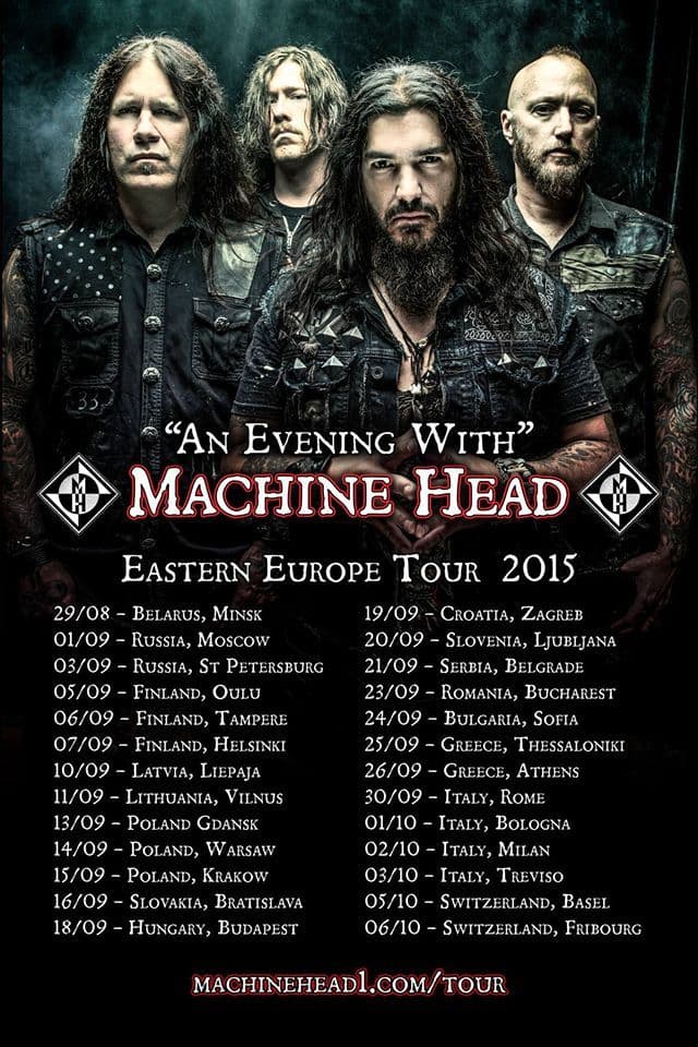 Machine Head - Progresja Music Zone - Warszawa