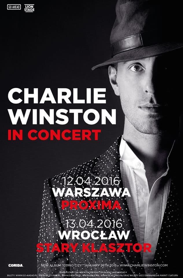Charlie Winston - Stary Klasztor - Wrocław