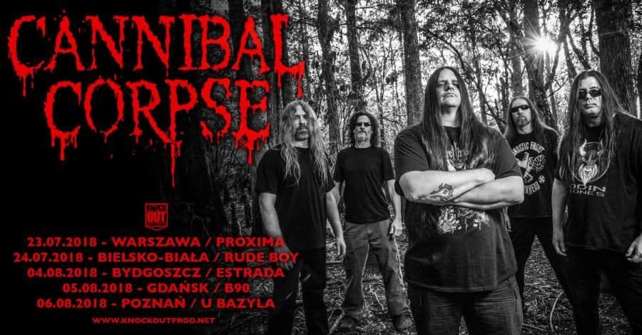 Cannibal Corpse - Proxima - Warszawa