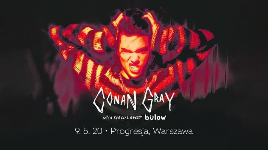 Conan Gray wystąpi w Warszawie