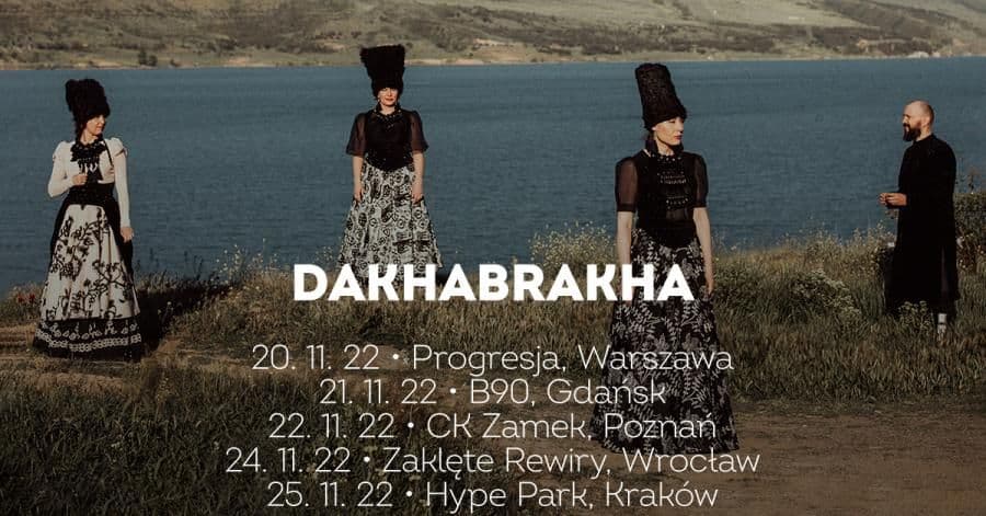 DakhaBrakha na jesiennym tournee po Polsce