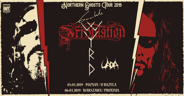 Gaahls Wyrd i Tribulation na dwóch koncertach w Polsce