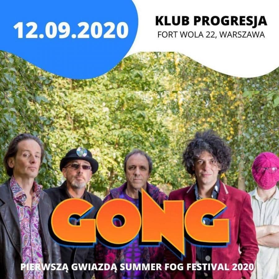 Gong pierwszą gwiazdą warszawskiego Summer Fog Festival 2020