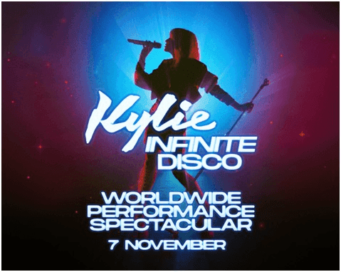 Kylie Minogue zaprasza na niekończącą się dyskotekę