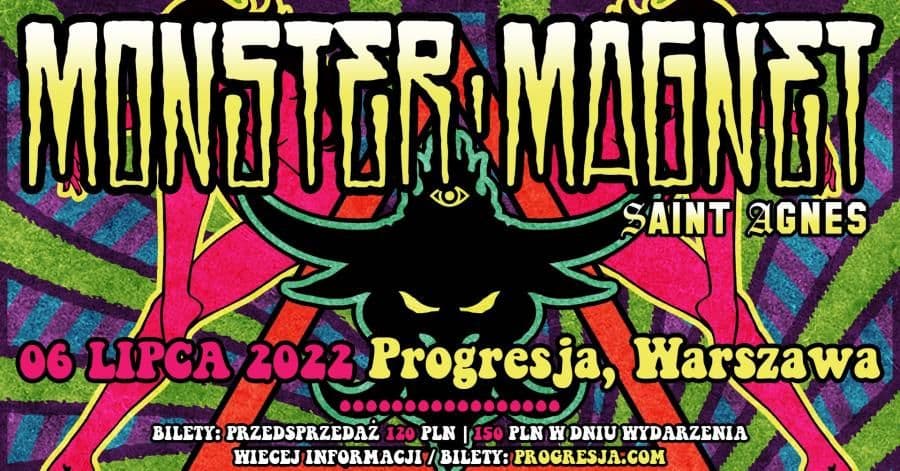 Monster Magnet przyjedzie do Warszawy