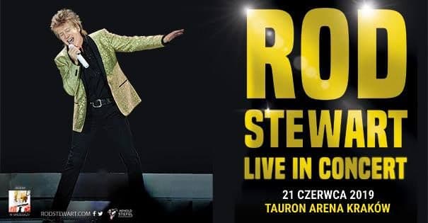 Rod Stewart przyjedzie do Krakowa