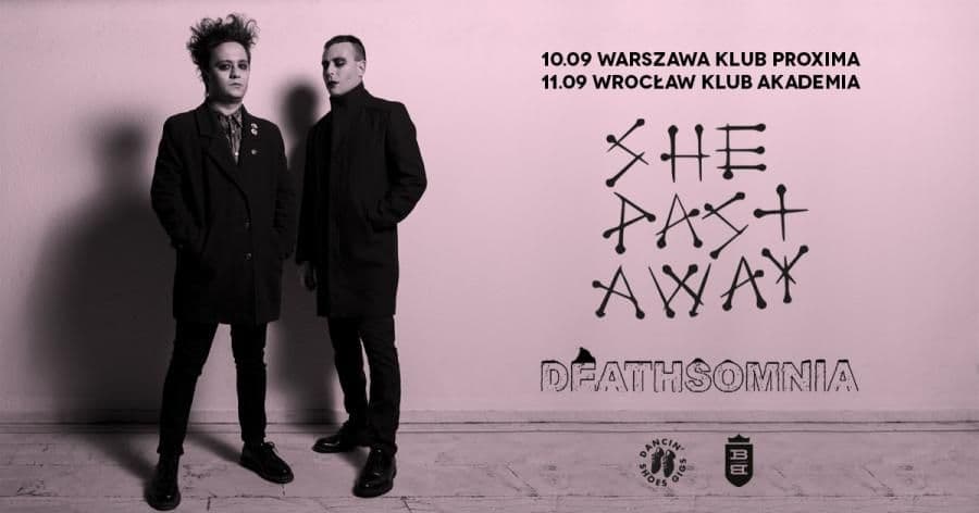 She Past Away na dwóch koncertach w Polsce