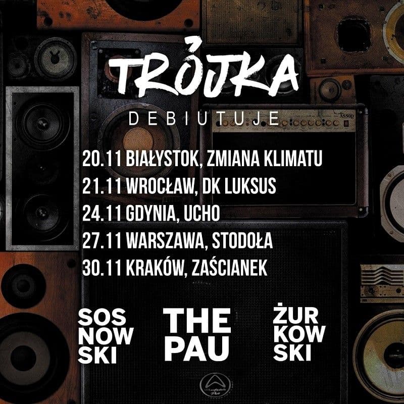 Sosnowski, The Pau i Żurkowski na wspólnej trasie koncertowej