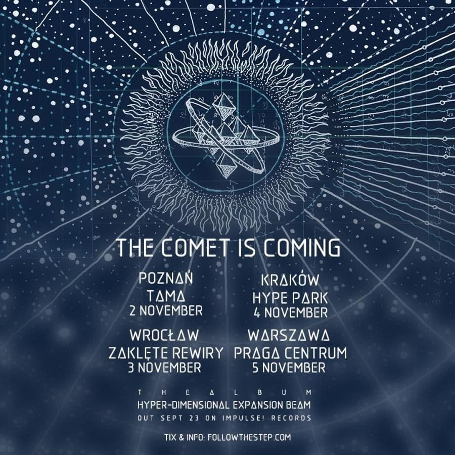 The Comet Is Coming na trasie po Polsce