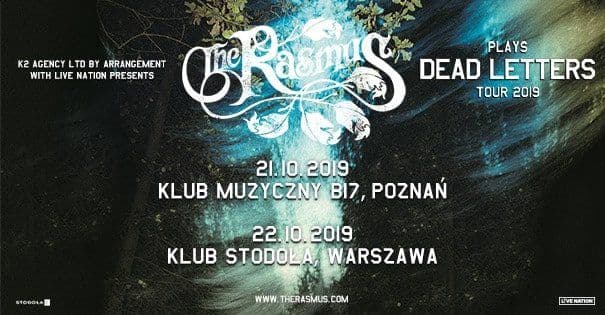 The Rasmus na dwóch koncertach w Polsce